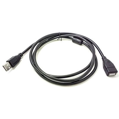 männlich-weibliches USB Erweiterungs-Kabel 2.4A 16ft für Computer-Drucker