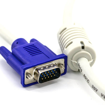 Kundengebundene 3m Computer VGA-Kabel-Videographiken kleiden Verbindungsstück