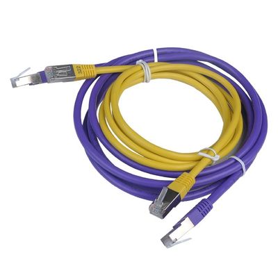 Kundengebundenes 1m Cat6 Ethernet-Kabel des Verbindungskabel-8 Kern-Cat6 STP