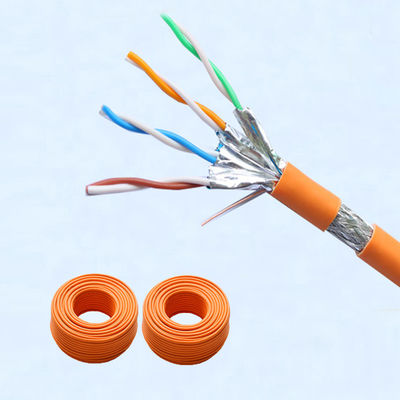 Ethernet-Kabel SFTP HDPE IEC11801 Katzen-7 abgeschirmtes Od 7.00mm
