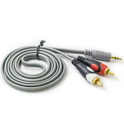 Od 9.5mm 1.5m 3m 5m 3.5mm bis 2 RCA Stereolithographie-Kabel