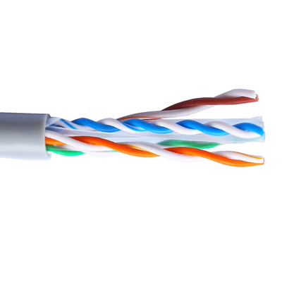 HDPE UTPs 0.55mm CCA 23AWG Unshielded Cat6 Hochgeschwindigkeits-Ethernet Lan Cable