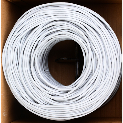 PVC-Jacken-Ethernet Lan Cable Grau CCA Cat5e Upt 1000ft fertigte besonders an
