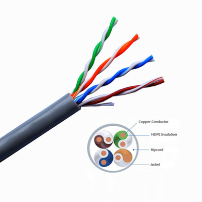 Ethernet-Lan Cables 0.51mm 305m Katzen-5e reines Kupfer Leiter-99,99%