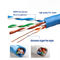 Lan-Kabel CU-Vernetzungskabel 24AWG Ethernet Soems 100m cat5e blaues weil cat5e-utp