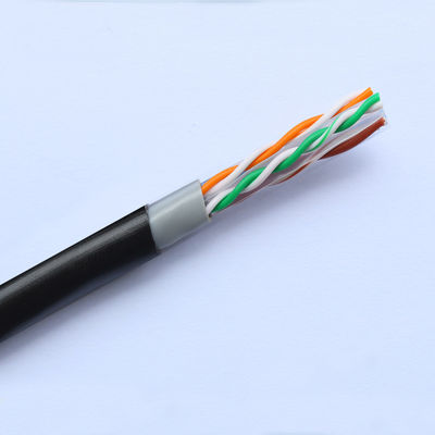 Gel gefülltes HDPE Ethernet-Kabel des Ethernet-Kabel-Cat6 Rj45 im Freien