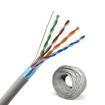 Niedrig- Verminderung CCA-Kupfer Cat5e Lan Cable For Computer Network