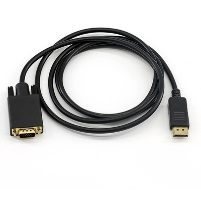 Displayport zu VGA-Adapter 1.8Meter DP zum VGA-Umwandlungs-Kabel